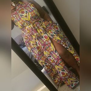 African Print Dress